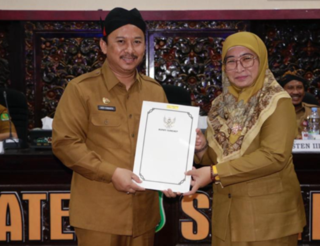 DKPP Sumenep Terima Reward SAKIB Dengan Predikat Terbaik