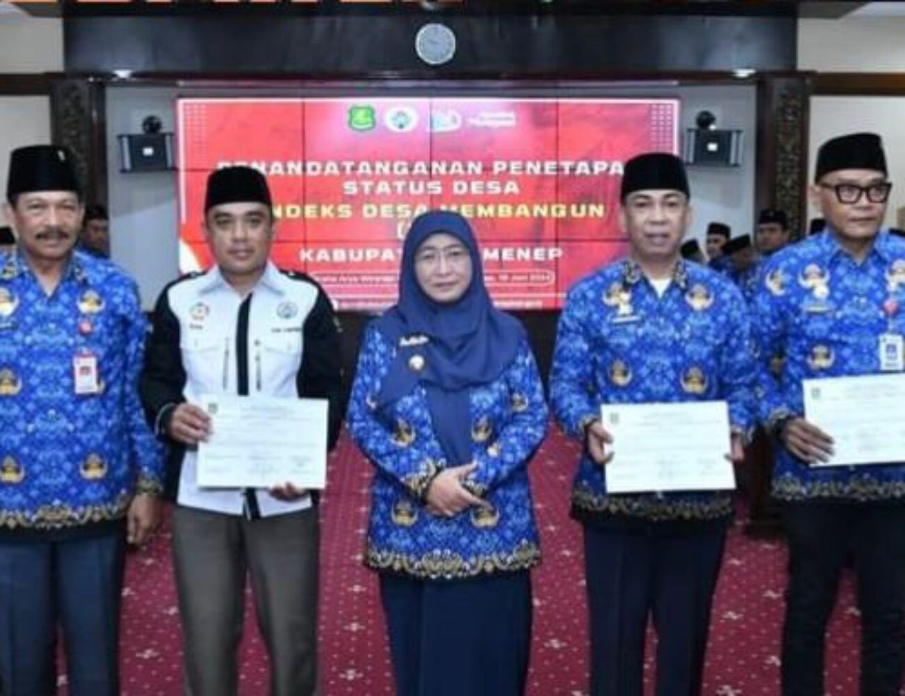 Tiga Tahun Kepemimpinan, Bupati Sumenep Berhasil Merubah Status Desa Dalam IDM