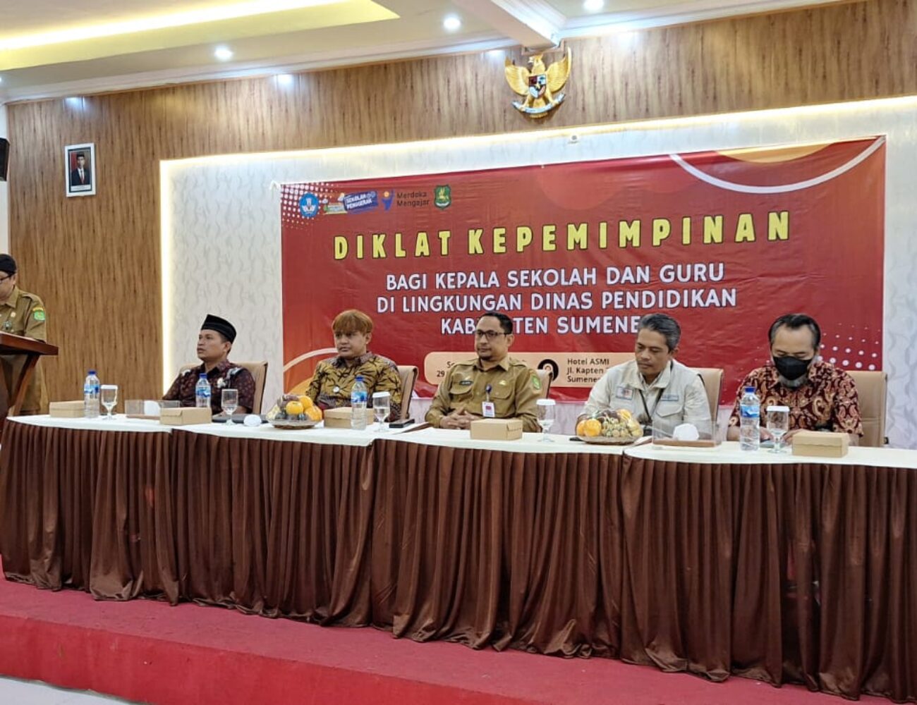Disdik Sumenep Gelar Diklat Kepemimpinan Bagi Kepala Sekolah dan Calon Kepala Sekolah
