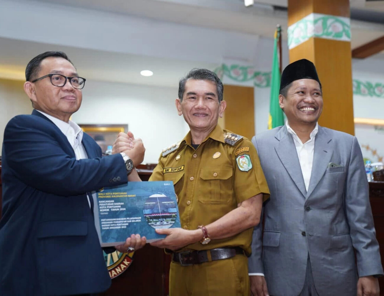 Pj Wako Sampaikan Pendapat Akhir Raperda Pertanggungjawaban APBD 2023