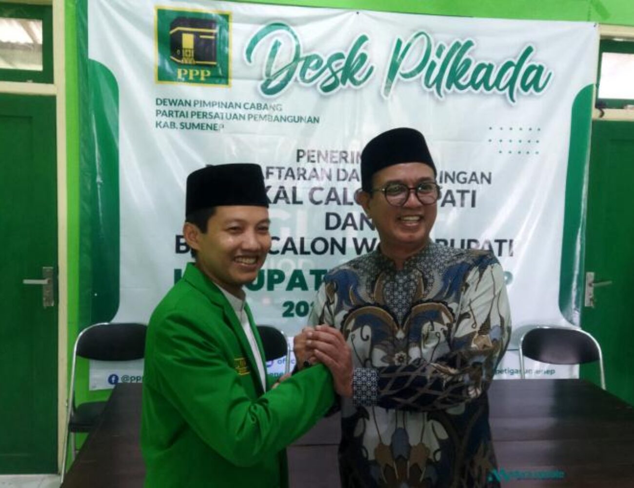 Pilkada Sumenep 2024, PPP Secara Resmi Usung Kiai Ali Fikri - Kiai Unais
