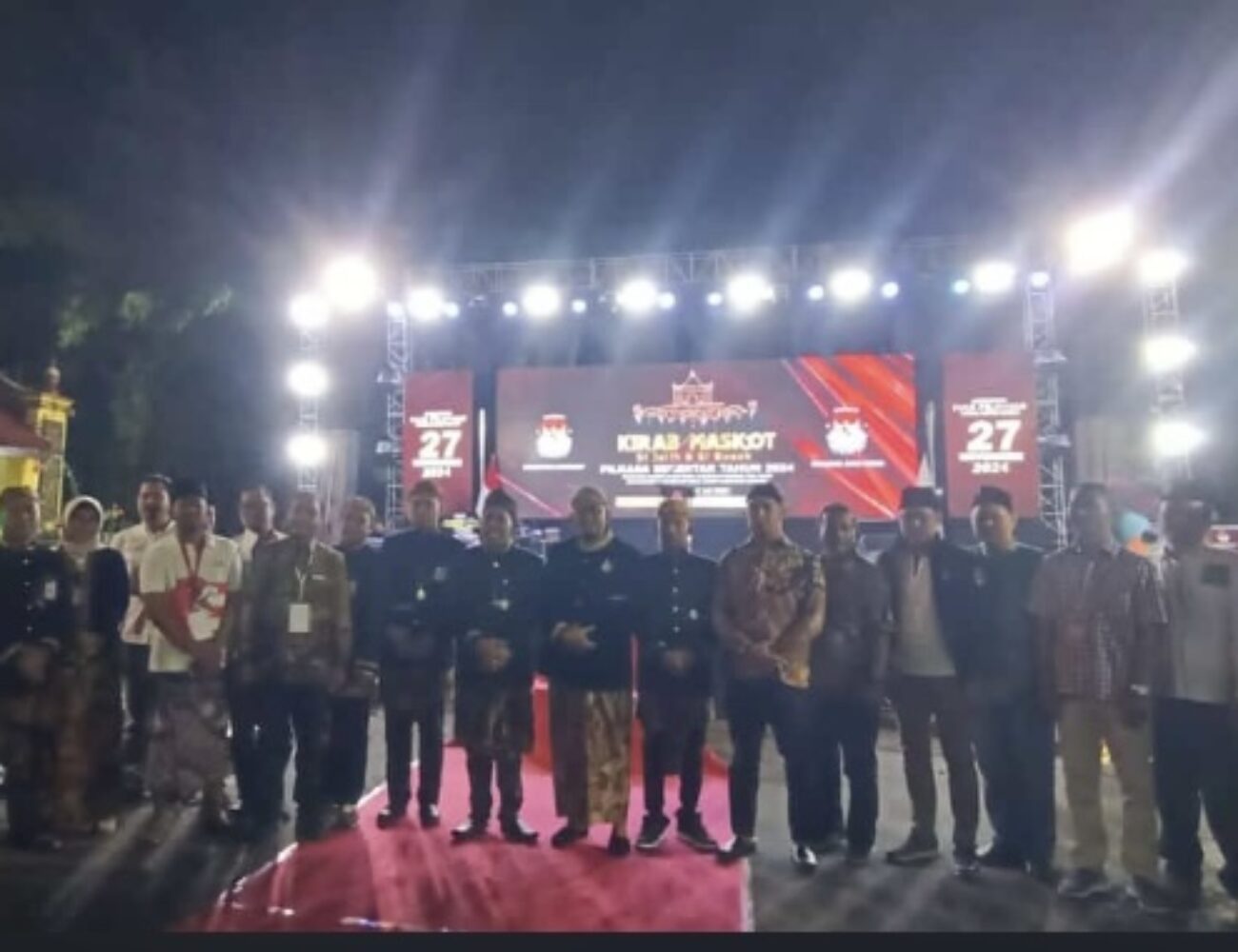 KPU Sumenep Gelar Kirab Maskot si Jalih dan si Busok