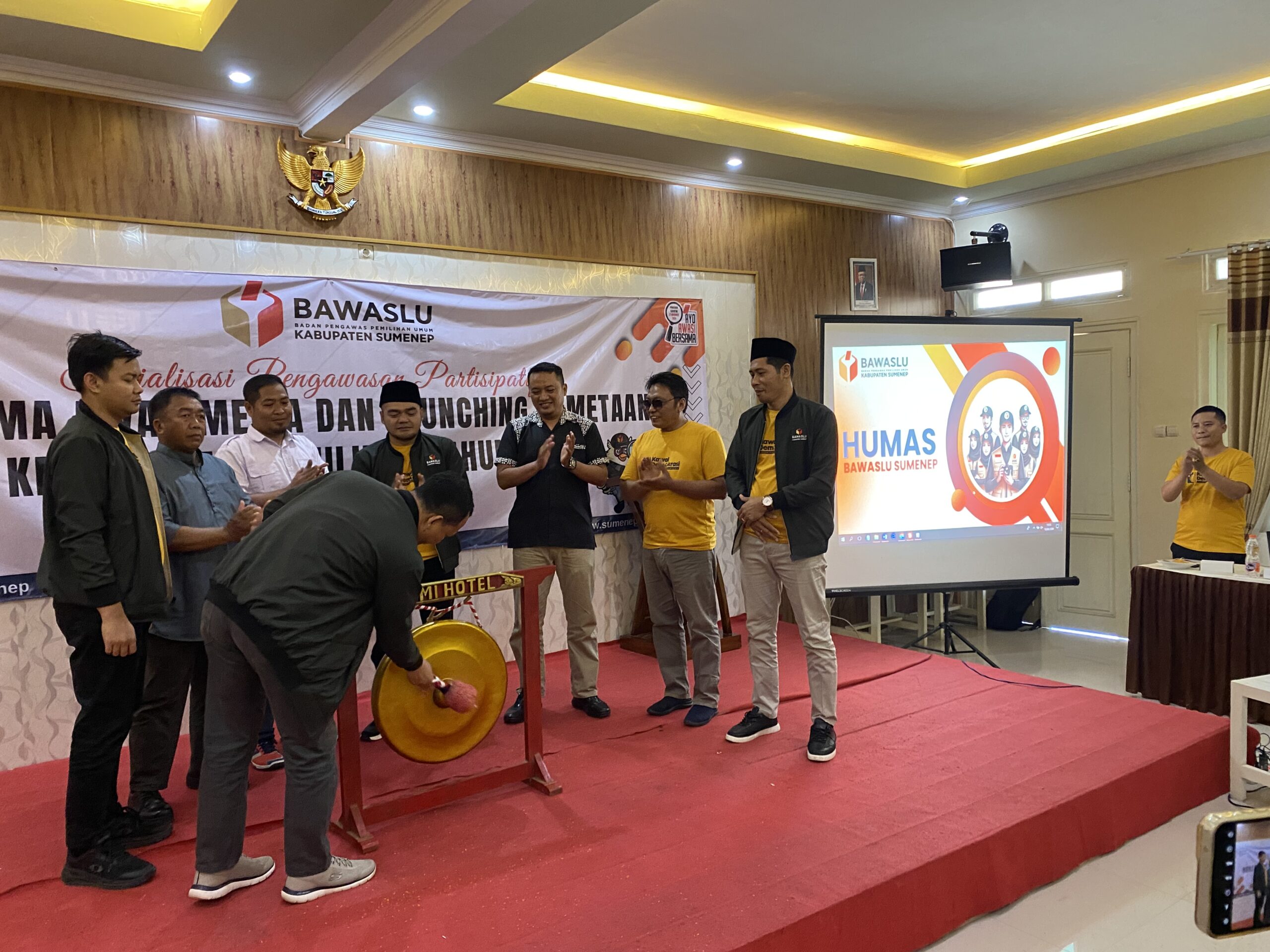 Bawaslu Sumenep Gelar Sosialisasi Pengawasan Partisipatif dan Launching Pemetaan Kerawanan Pemilihan