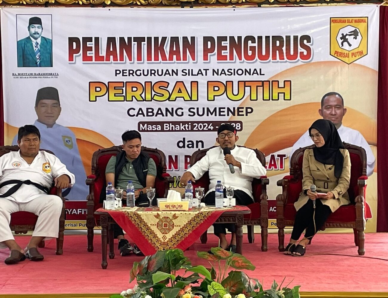 Hadiri Pelantikan Pengurus PSN Perisai Putih, Achmad Fauzi Ajak Lestarikan Budaya Leluhur