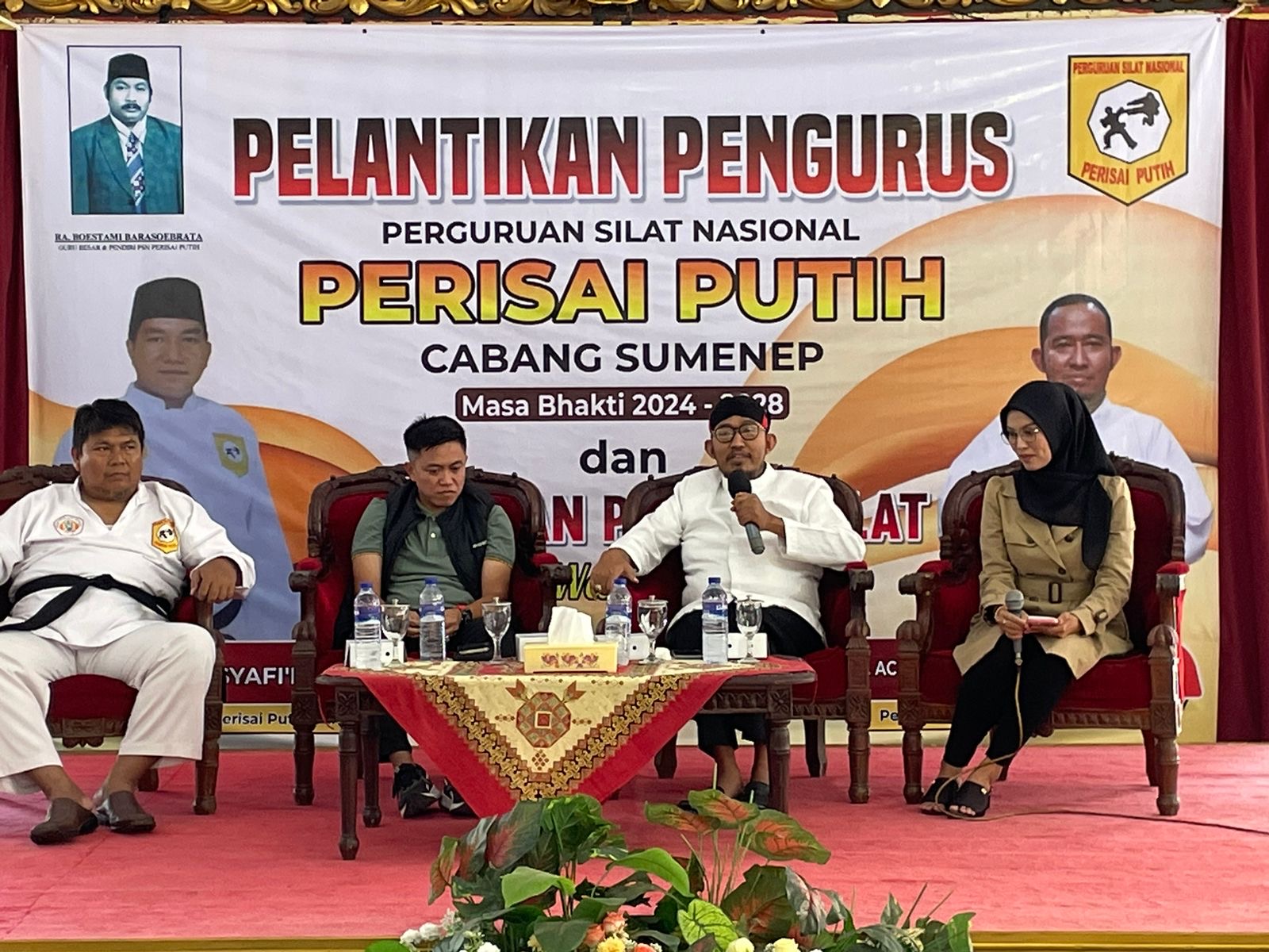 Hadiri Pelantikan Pengurus PSN Perisai Putih, Achmad Fauzi Ajak Lestarikan Budaya Leluhur