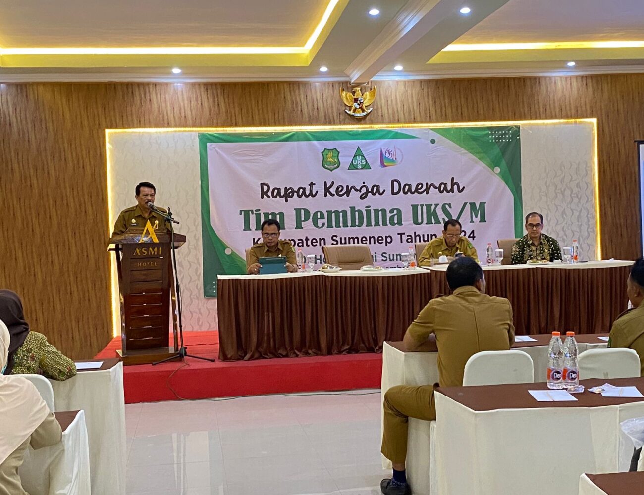 Guna Mengevaluasi Capaian dan Tantangan Pada Program UKS/M, Bagia Kesra Sumenep Menggelar Rakerda