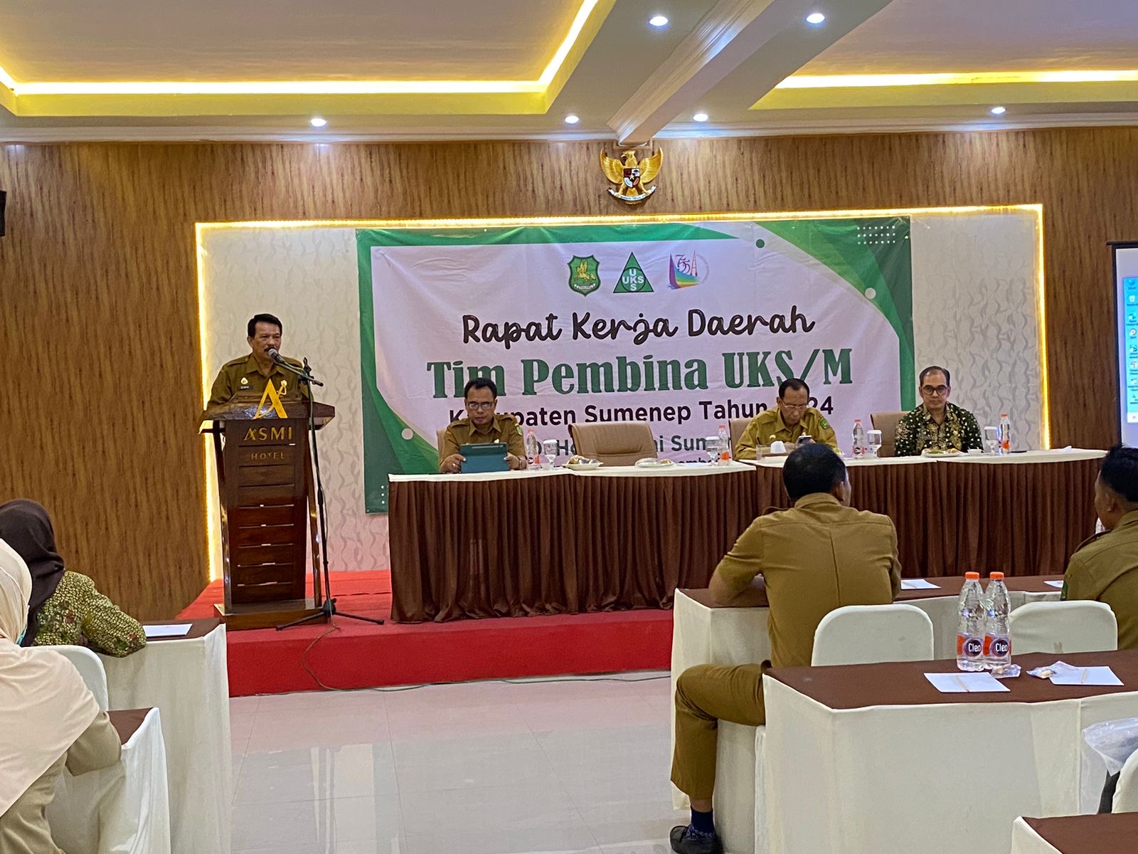 Guna Mengevaluasi Capaian dan Tantangan Pada Program UKS/M, Bagia Kesra Sumenep Menggelar Rakerda