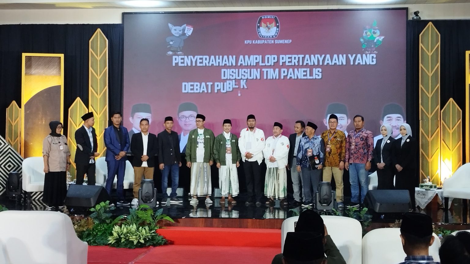 KPU Sumenep Gelar Debat Publik Kedua Untuk Cabup-cawabup pada Pilkada 2024