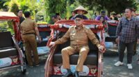 Bupati Sumenep Serahkan Bantuan BecakLlistrik Dari Presiden RI